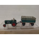 DEUTZ-SCHLEPPER TRACTOR +  REMOLQUE AGRICOLA 1:87 H0 WIKING NO BOX