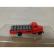 EBRO B-35 CAMION BARRILES TONELES ROJO (2) 1:87 H0 EKO NO BOX