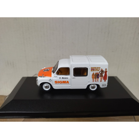 SIATA FORMICHETA SIGMA (SEAT 600) 1:43 SALVAT SOLIDO HARD BOX