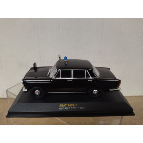 SEAT 1400 C 1962 GUARDIA CIVIL 1:43 ALTAYA IXO