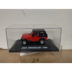 JEEP WRANGLER 1995 RED MEXICO 1:43 SALVAT IXO