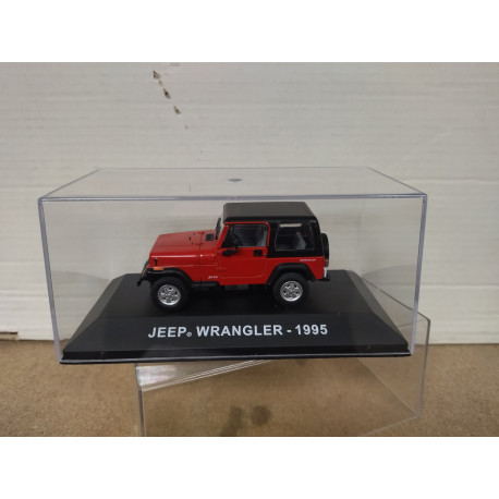 JEEP WRANGLER 1995 RED MEXICO 1:43 SALVAT IXO