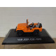 JEEP CJ-5 VAM 1975 ORANGE MEXICO 1:43 SALVAT IXO