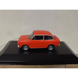 FIAT 850 1967 BERLINA RED/ROJO (SEAT) 1:43 RBA IXO HARD BOX