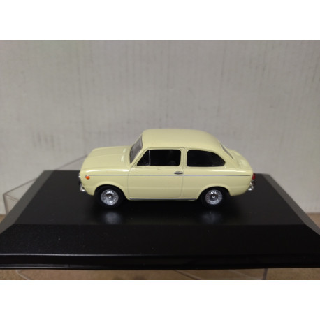 SEAT 850 BERLINA AMARILLO 1:43 SOLIDO BOX NO ORIGINAL