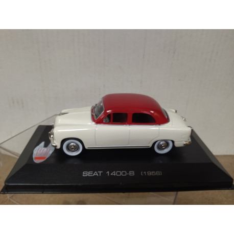 SEAT 1400 B 1956 BLANCO/ROJO 1:43 IXO ALTAYA