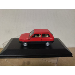 FIAT PANDA 45 1985 RED (SEAT) 1:43 NOREV HACHETTE BOX NO ORIGINAL DEFECT/NO RETRO