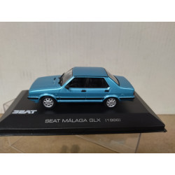 SEAT MALAGA GLX 1986 AZUL 1:43 ALTAYA IXO