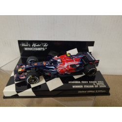 SCUDERIA TORO ROSSO STR3 2008 WIN GP ITALY VETTEL FORMULA F1 1:43 MINICHAMPS