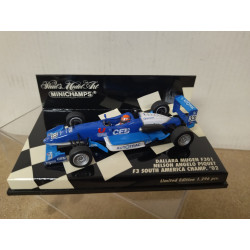 DALLARA MUGEN F301 2002 PIQUET FORMULA F3 1:43 MINICHAMPS