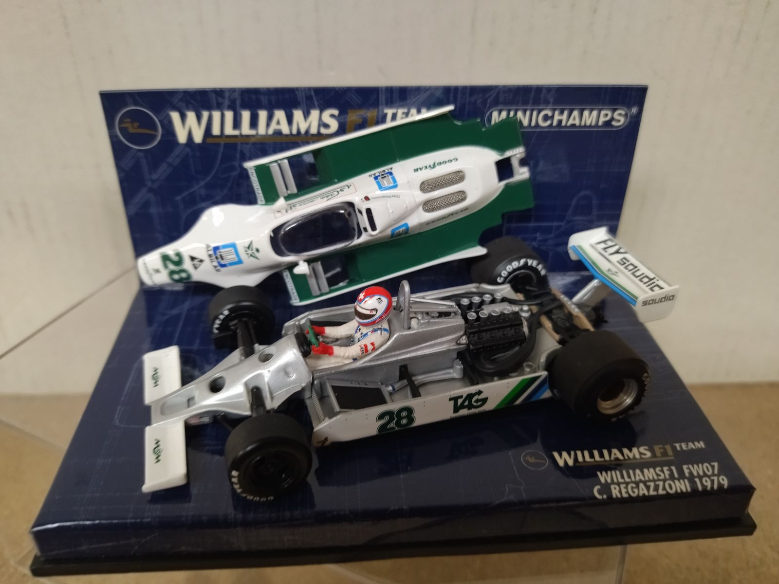WILLIAMS FW07 1979 REGAZZONI FORMULA F1 1:43 MINICHAMPS - BCN