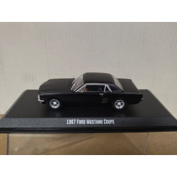 FORD MUSTANG 1967 COUPE BLACK CREED 1:43 GREENLIGHT NO CARTON