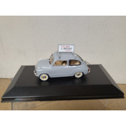 SEAT 600 D 1962 2-SERIE Num 100.000 FABRICADOS 1:43 SALVAT SOLIDO HARD BOX