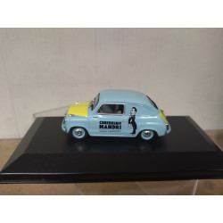 SEAT 600 1958 COMERCIAL CEREBRINO MANDRI 1:43 SALVAT SOLIDO HARD BOX