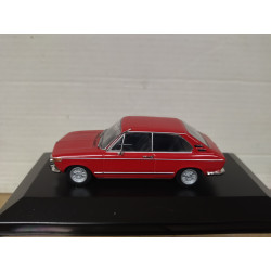 BMW E10 2000i TOURING 1972 RED 1:43 MINICHAMPS BOX NO ORIGINAL DEFECT/MATRICULA