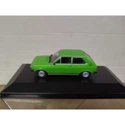 AUDI 50 1975 GREEN 1:43 MINICHAMPS BOX NO ORIGINAL