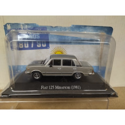 FIAT 125 1981 MIRAFIORI ARGENTINA 1:43 SALVAT IXO