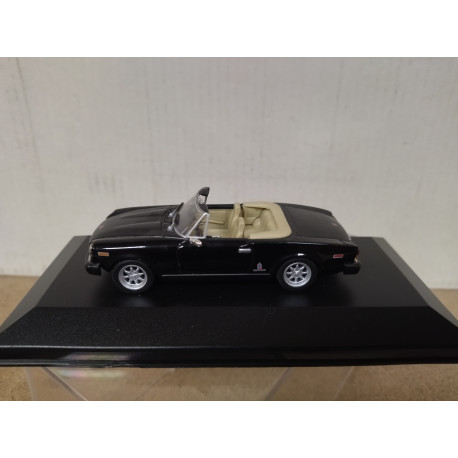 FIAT 124 -2000 SPIDER 1979 BLACK 1:43 DeAGOSTINI BOX NO ORIGINAL