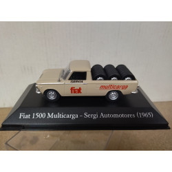 FIAT 1500 1965 PICKUP MULTICARGA SERGI ARGENTINA 1:43 SALVAT IXO HARD BOX