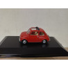 FIAT NUOVA 500 1959 APERTA RED 1:43 BRUMM BOX NO ORIGINAL