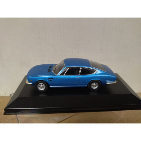 FIAT DINO 2000 COUPE 1967 BLUE 1:43 NOREV HACHETTE BOX NO ORIGINAL