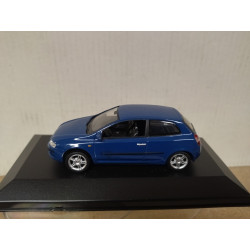 FIAT STILO 2002 BLUE 1:43 NOREV HACHETTE BOX NO ORIGINAL