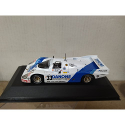 PORSCHE 956 DANONE 24 H LE MANS 1986 VILLOTA-VELLEZ-FOUCHE 1:43 QUARTZO QLM99005