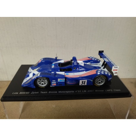LOLA B05/14 2007 24 H LE MANS WIN LMP2 ZYTEK 1:43 SPARK