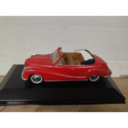 BMW 502 CABRIOLET RED 1:43 DETAIL CARS BOX NO ORIGINAL