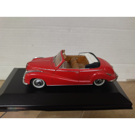 BMW 502 CABRIOLET RED 1:43 DETAIL CARS BOX NO ORIGINAL