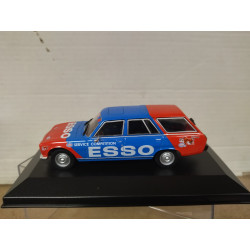 PEUGEOT 504 BREAK 1981 TEAM ESSO ASSISTANCE RALLY 1:43 ALTAYA IXO HARD BOX