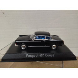 PEUGEOT 404 COUPE 1967 BLACK 1:43 NOREV 474431 NV