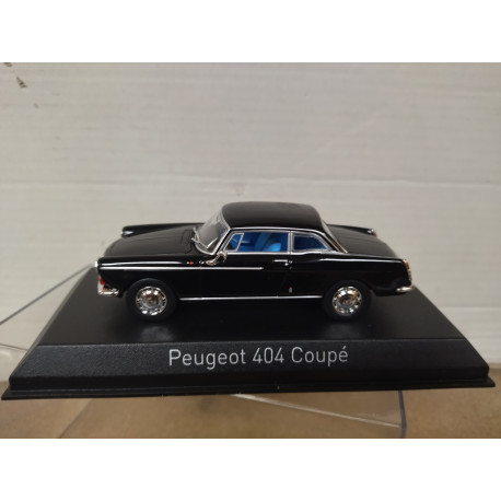 PEUGEOT 404 COUPE 1967 BLACK 1:43 NOREV 474431 NV