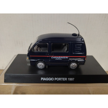 PIAGGIO PORTER 1997 CARABINIERE 1:43 DeAGOSTINI OPEN BLISTER