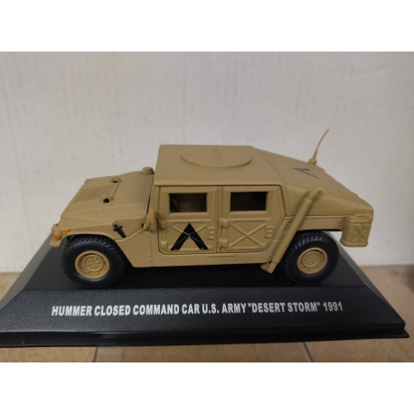 HUMMER COMMAND CAR DESERT STORM US ARMY 1:43 VICTORIA (2)