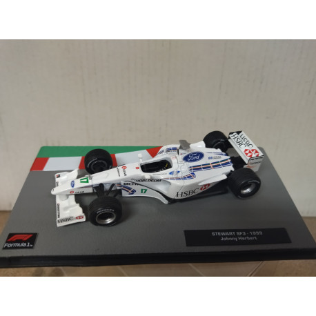 STEWART SF3 1999 JOHNNY HERBERT FORMULA F1 1:43 SALVAT IXO