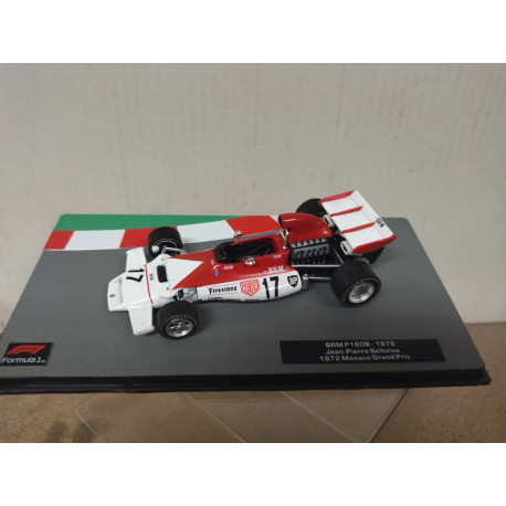 BRM P160B 1972 GP MONACO JP BELTOISE FORMULA F1 1:43 SALVAT IXO