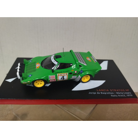 LANCIA STRATOS HF 1979 RALLY RACE JORGE DE BAGRATION 1:43 ALTAYA IXO