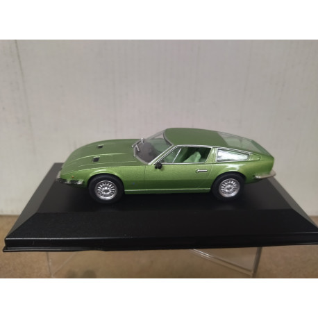 MASERATI INDY 1971 GREEN 1:43 HACHETTE LEO BOX NO ORIGINAL