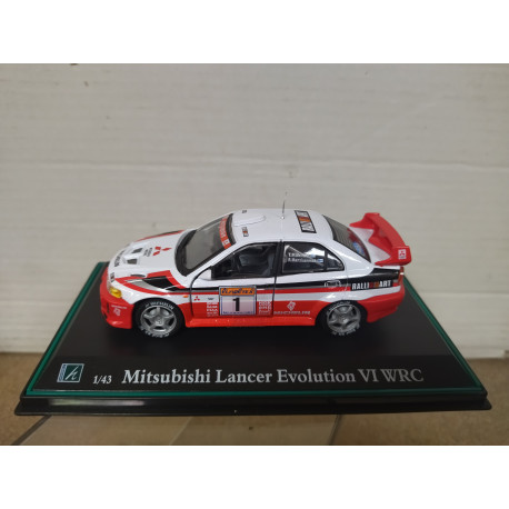 MITSUBISHI LANCER EVO VI WRC RALLY MAKINEN 1:43 CARARAMA