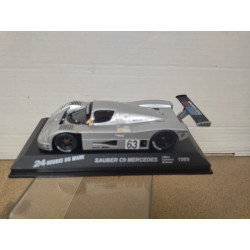 SAUBER C9 MERCEDES 1989 WIN 24 H LE MANS MASS/DICKENS/REUTER 1:43 ALTAYA IXO