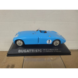 BUGATTI 57 C 1939 WIN 24 H LE MANS WIMILLE-VEYRON 1:43 ALTAYA IXO