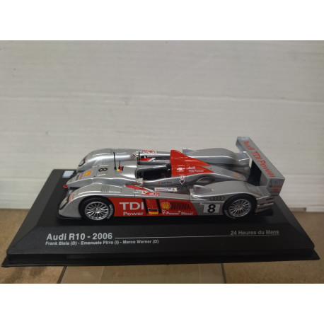 AUDI R10 2006 WIN 24 H LE MANS BIELA-PIRRO-WERNER 1:43 ALTAYA IXO
