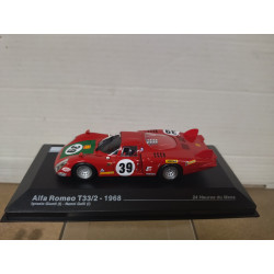 ALFA ROMEO TT 33/2 1968 24 H LE MANS GIUNTI-GALLI 1:43 ALTAYA IXO