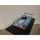AUDI R8 2001 GULF 24 H LE MANS JOHANSSON- 1:43 ALTAYA IXO BOX NO ORIGINAL