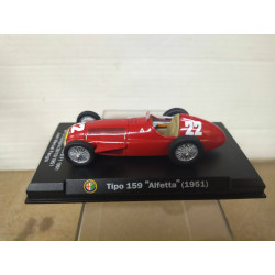 ALFA ROMEO 159 1951 GP ESPAGNA FANGIO FORMULA F1 1:43 HACHETTE HARD BOX