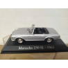 MERCEDES-BENZ W113 230SL 1963 PAGODA SILVER 1:43 RBA IXO HARD BOX