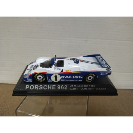 PORSCHE 962 1986 24 H LE MANS BELL-HOLBERT-STUCK 1:43 ALTAYA IXO