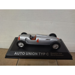 AUTO UNION TYP C 1936 PRE-WAR FORMULA F1 GP B.ROSEMEYER 1:43 ALTAYA IXO