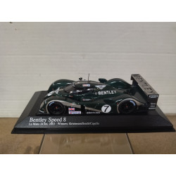 BENTLEY SPEED 8 2003 24 H LE MANS KRISTENSEN-CAPELLO-SMITH 1:43 MINICHAMPS